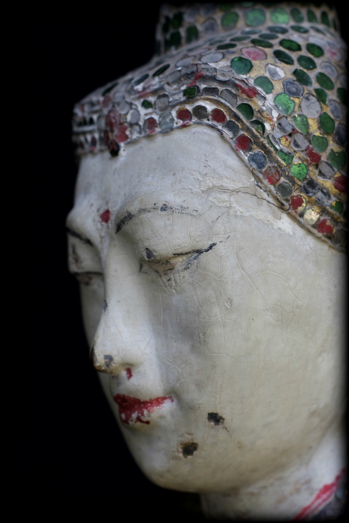Extremely Rare Eary 19C Mandalay Burmese Buddha #A028